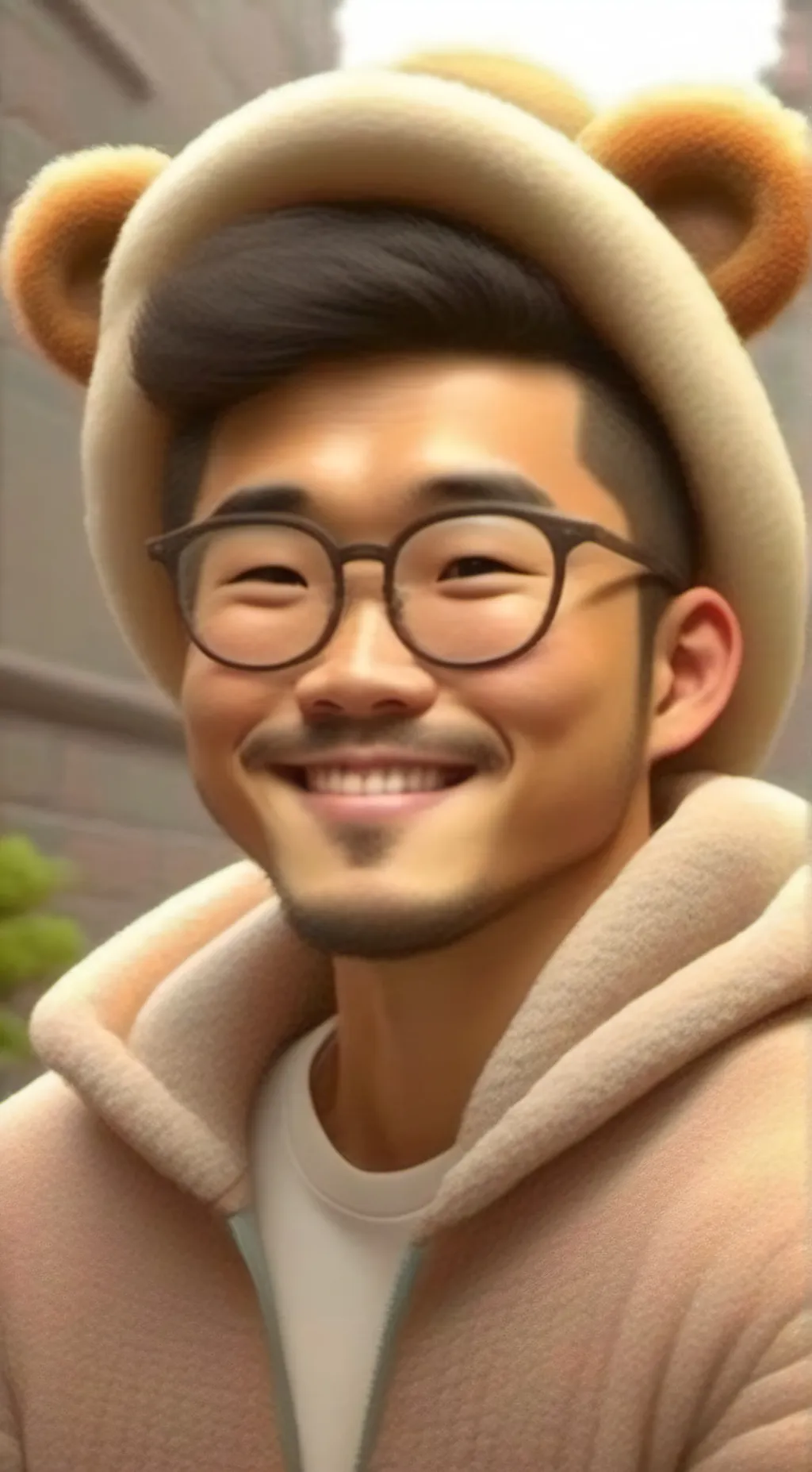 ai character: Ryan Michal  background