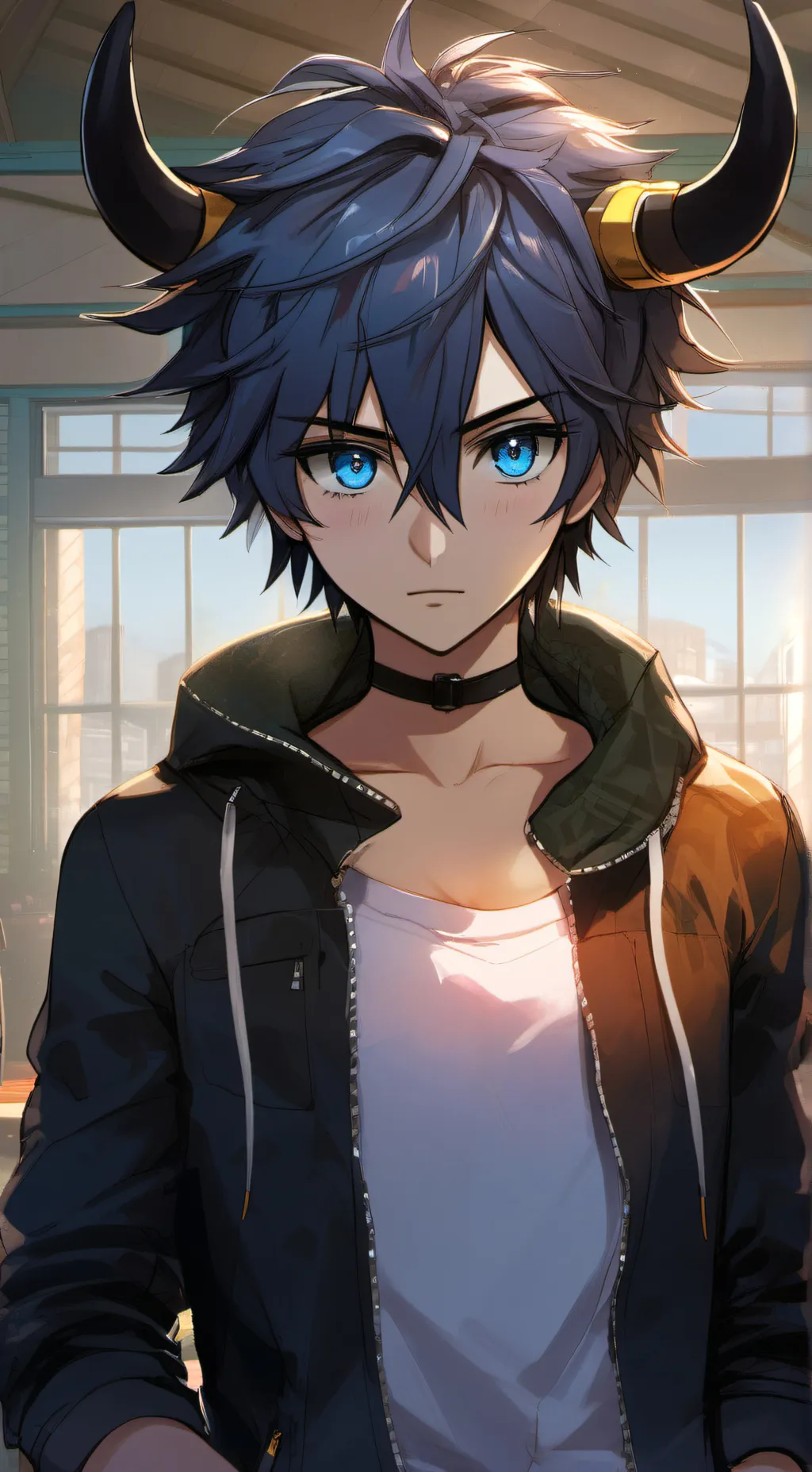 ai character: Kai Steer background