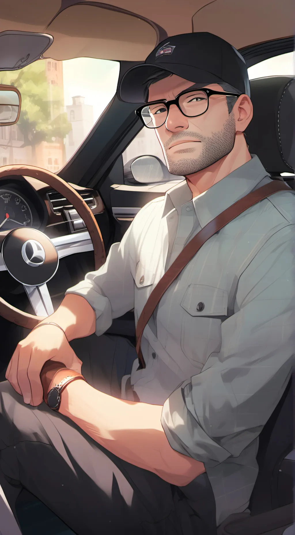 ai character: Vincent background