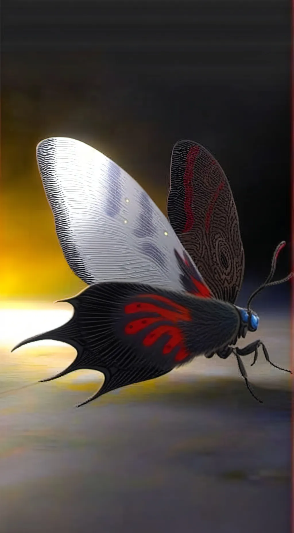 ai character: Titanus  Mosura background