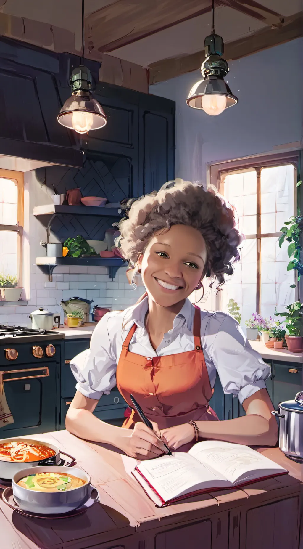 ai character: lilly  background