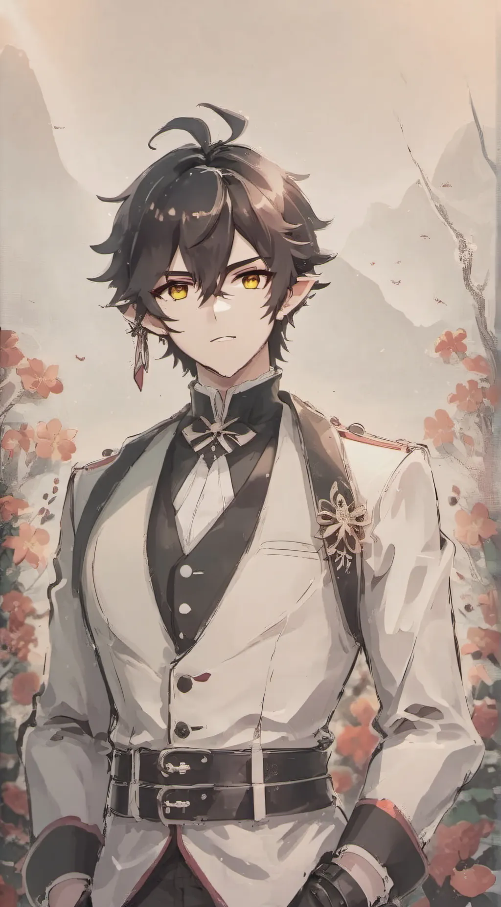 ai character: Zero background