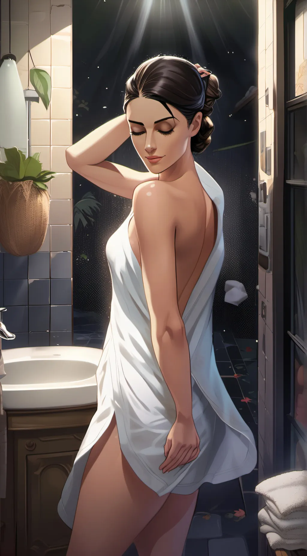 ai character: Tori background