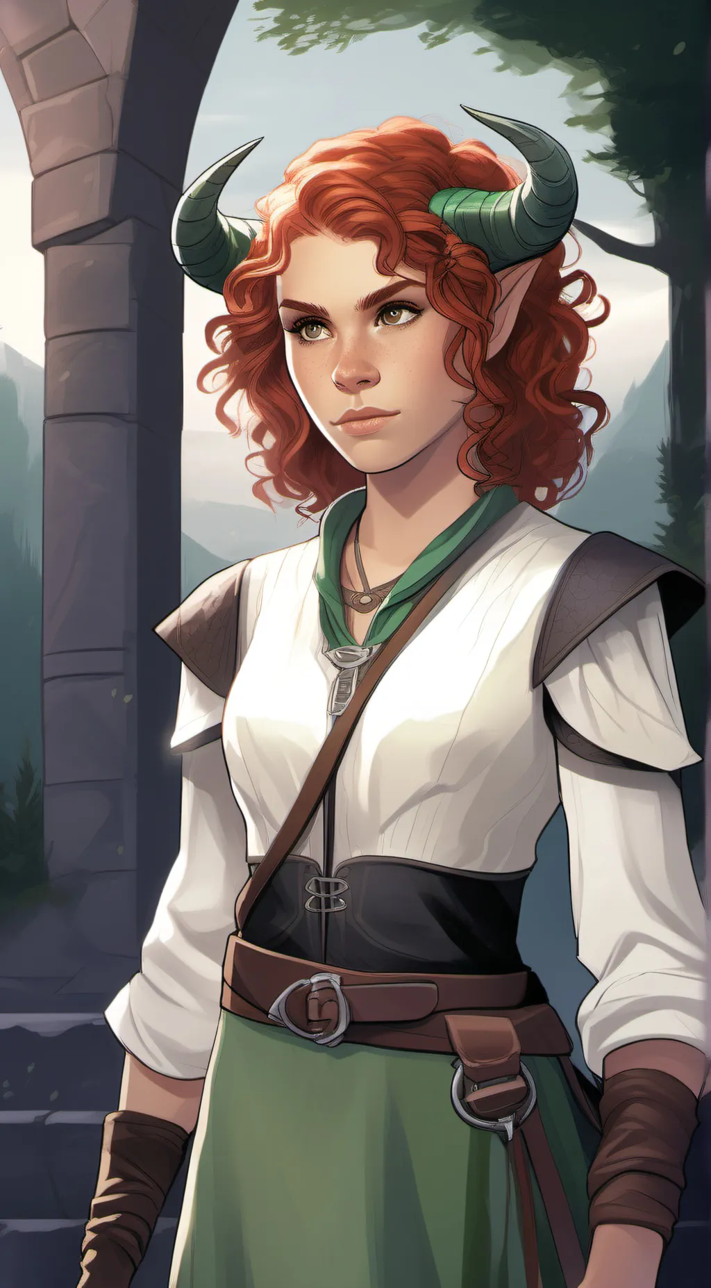 ai character: Doric background