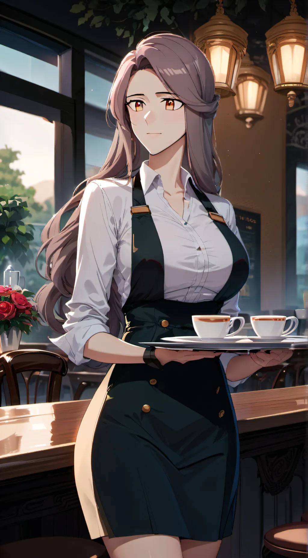 ai character: Sasha background