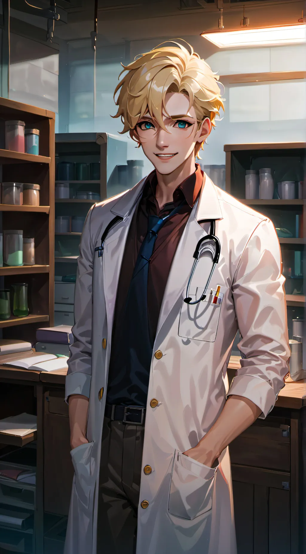 ai character: Dr Lucas Monroe background