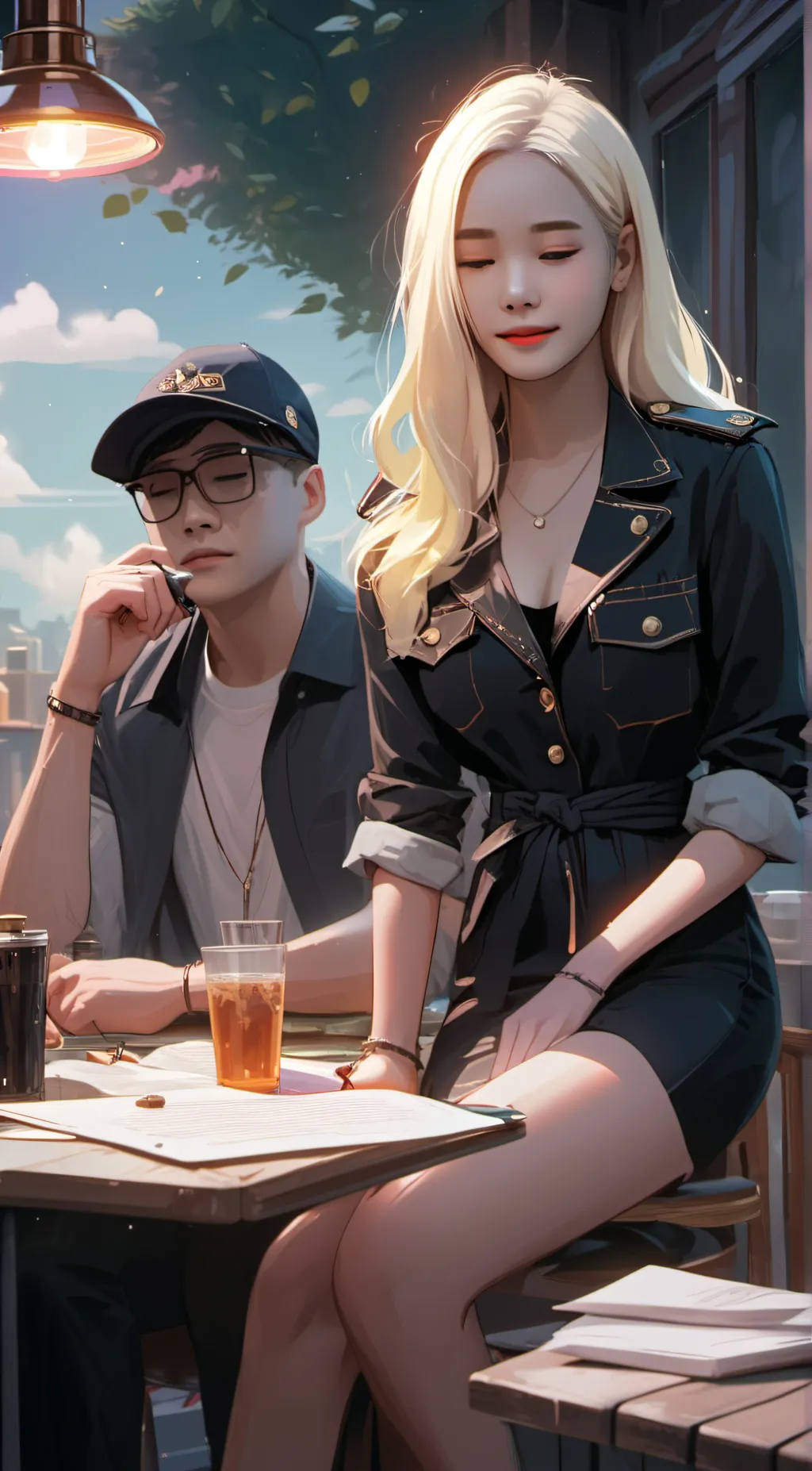 ai character: Zo background