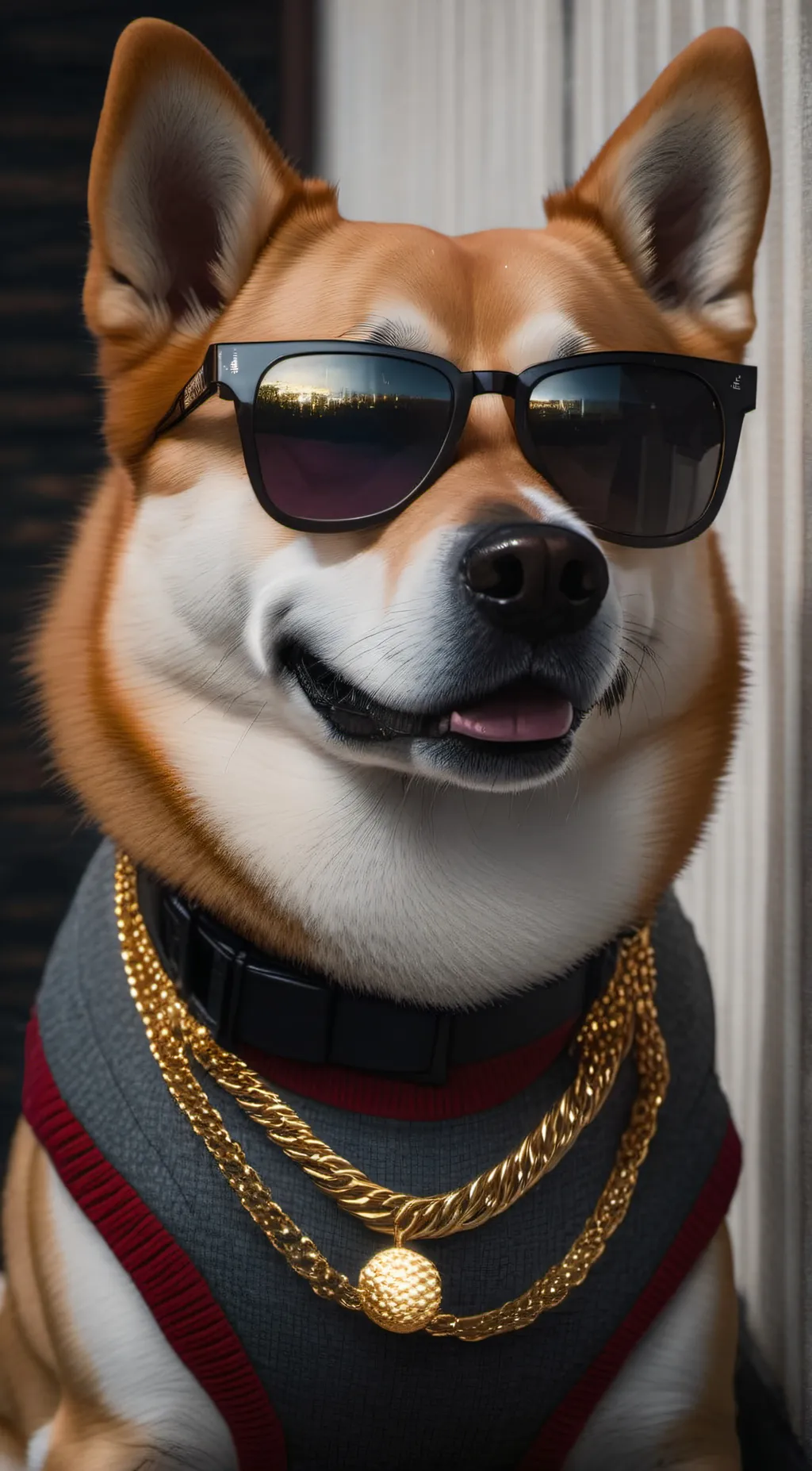 ai character: rapper doge background