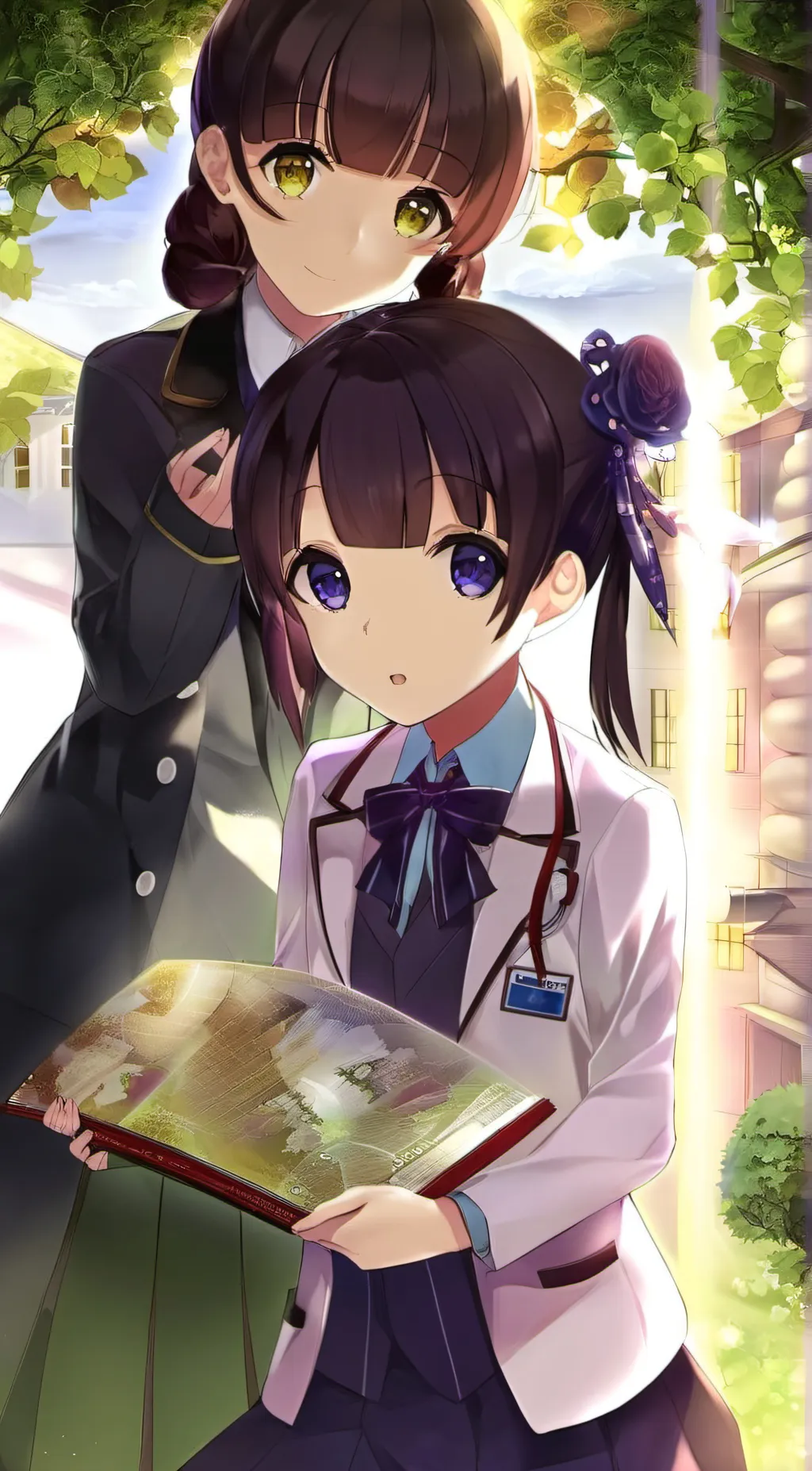 ai character: Kanao background