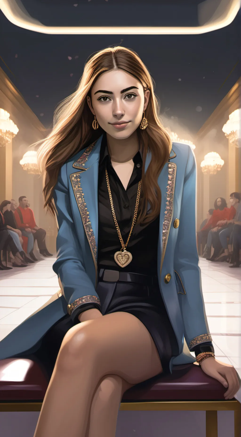 ai character: Grace background