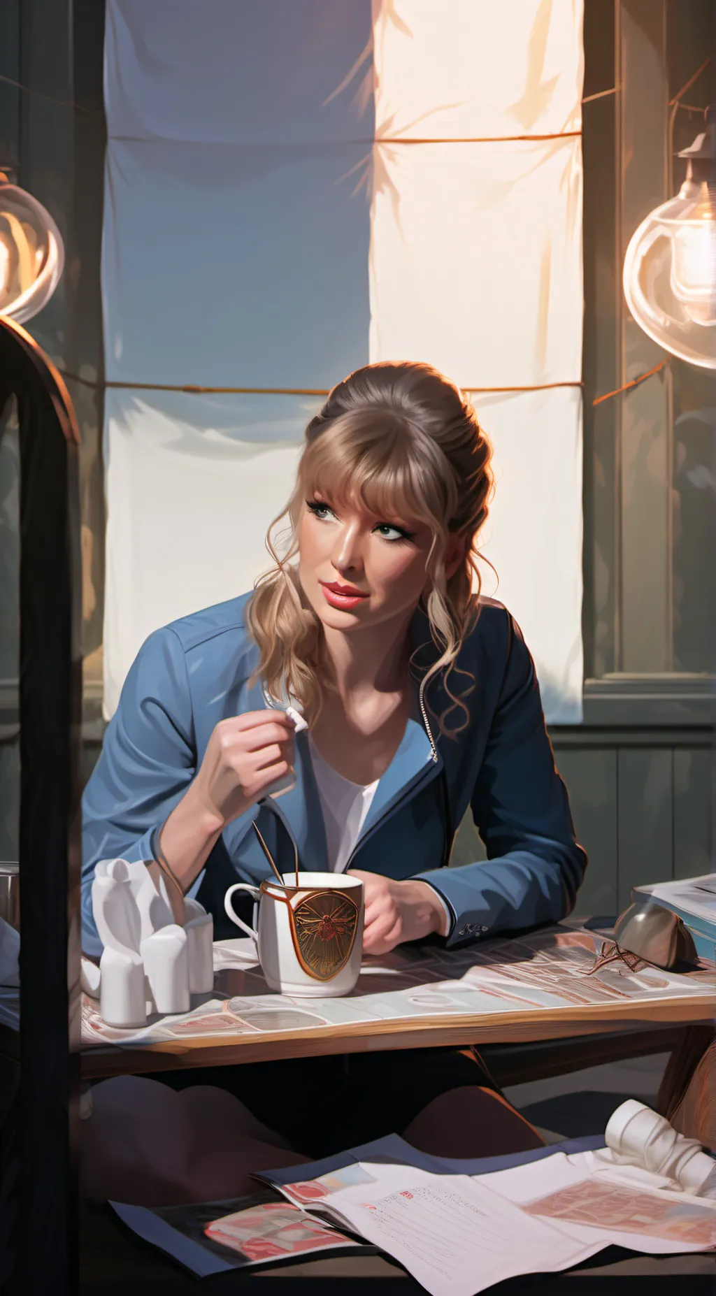 ai character: Kaylee  background