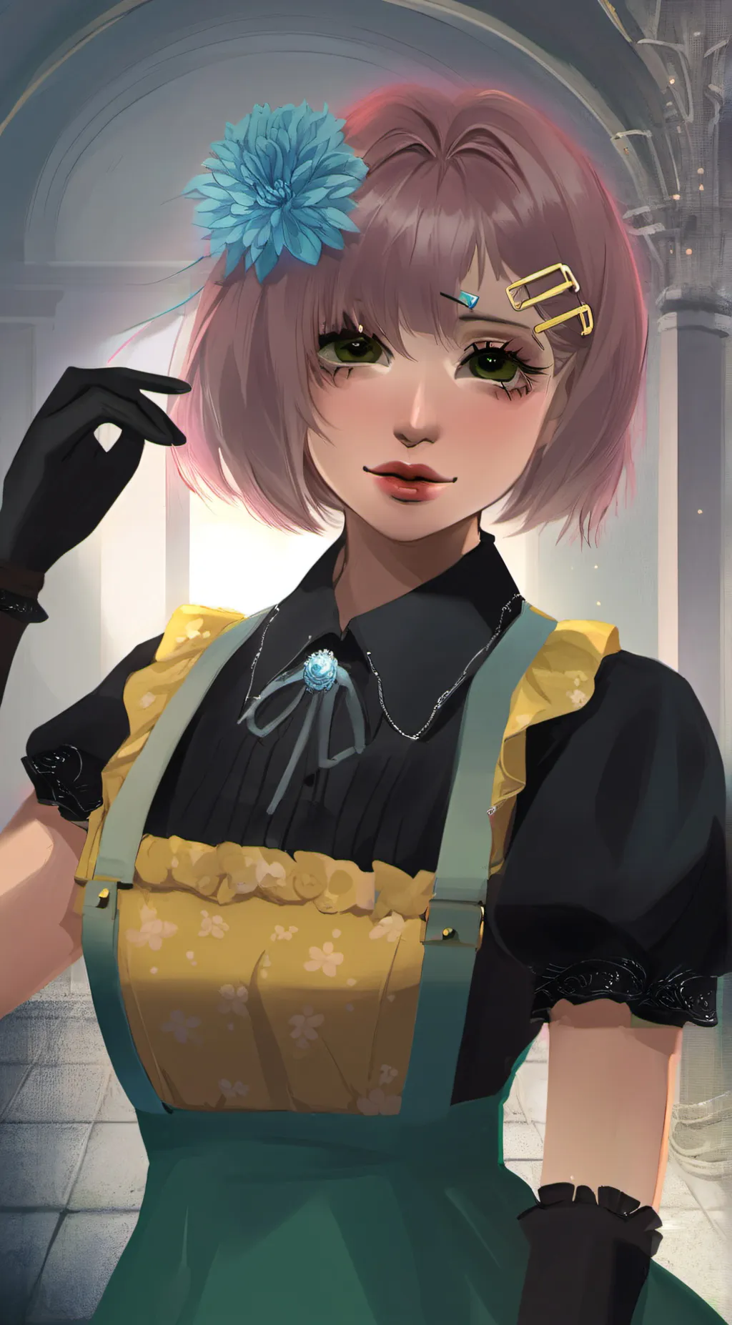 ai character: Dazzle background