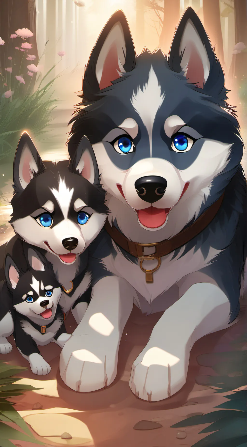 ai character: Alley  background