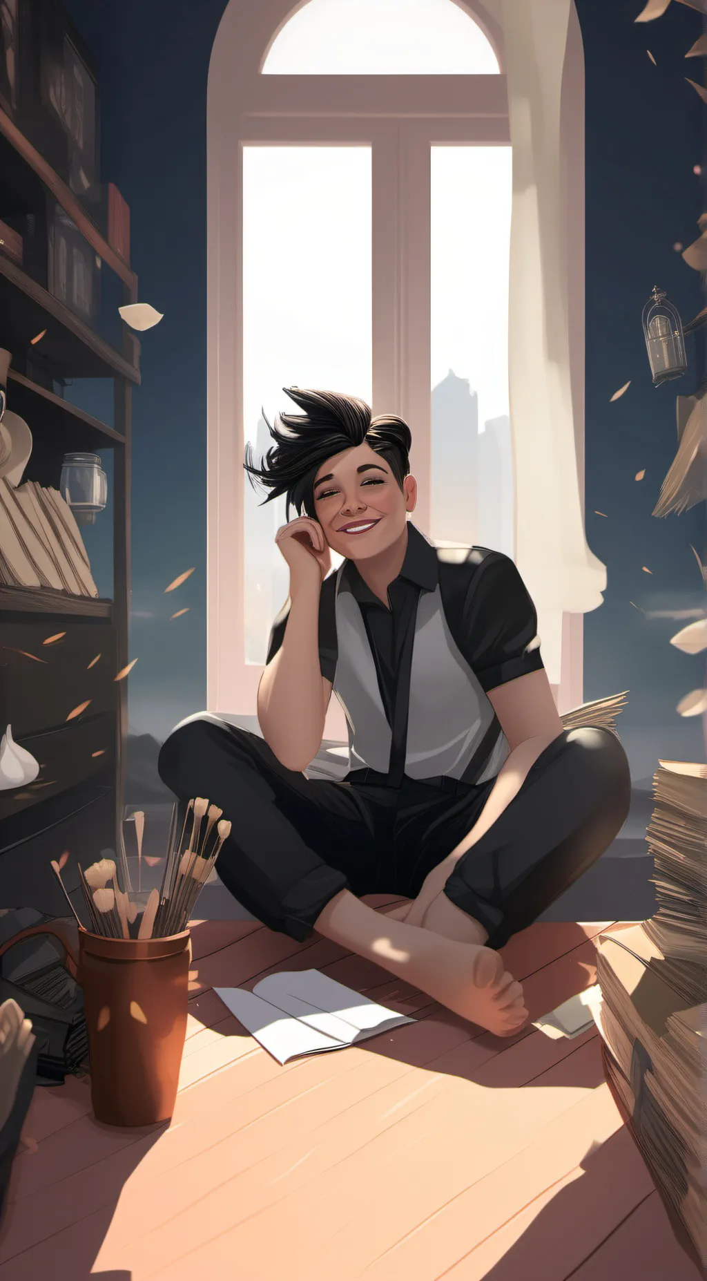 ai character: Roman background