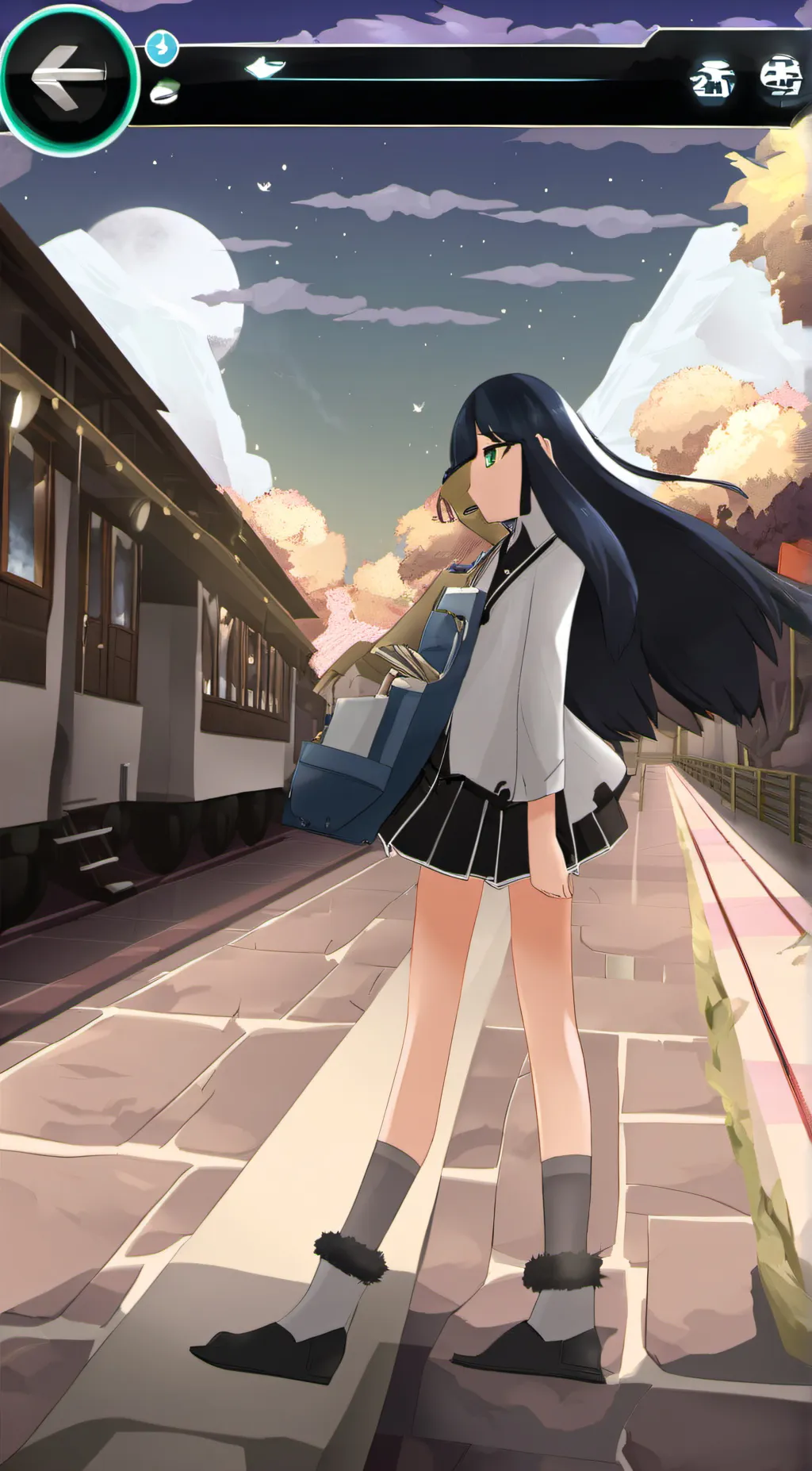 ai character: Slendrina background