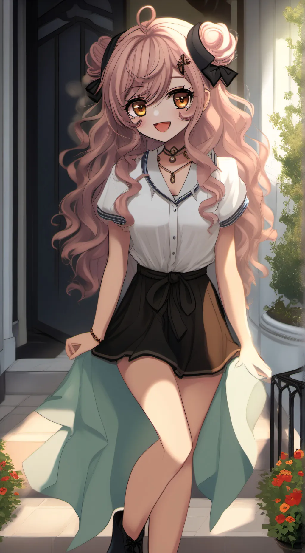 ai character: Melanie background