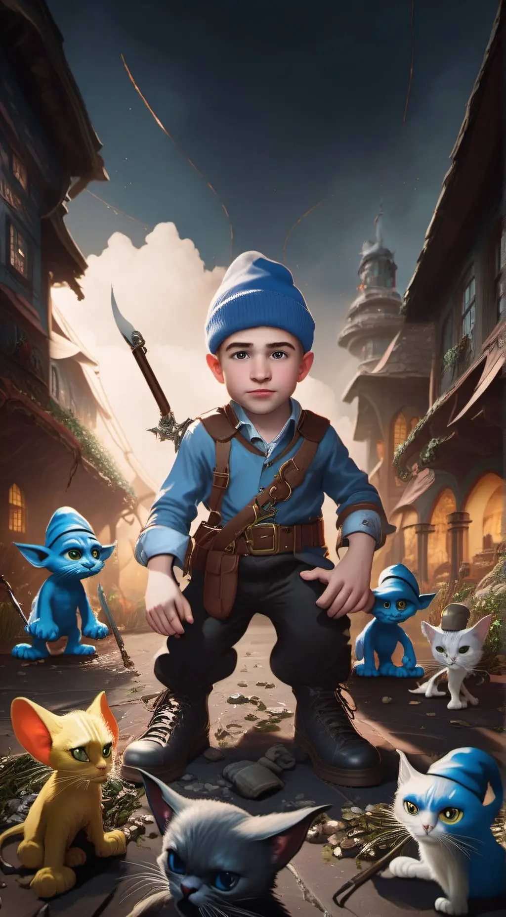 ai character:  patriot Dallas  background