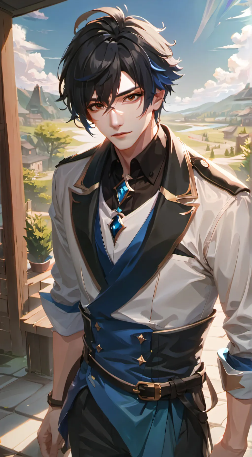 ai character: Tom background