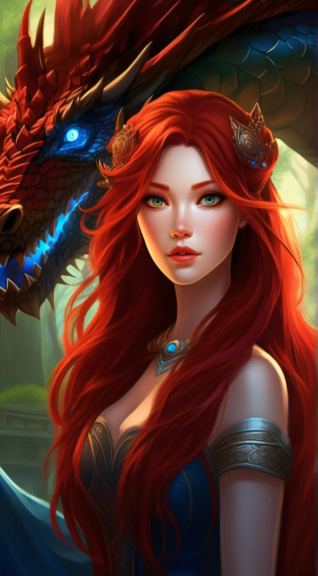 ai character: Vivian background