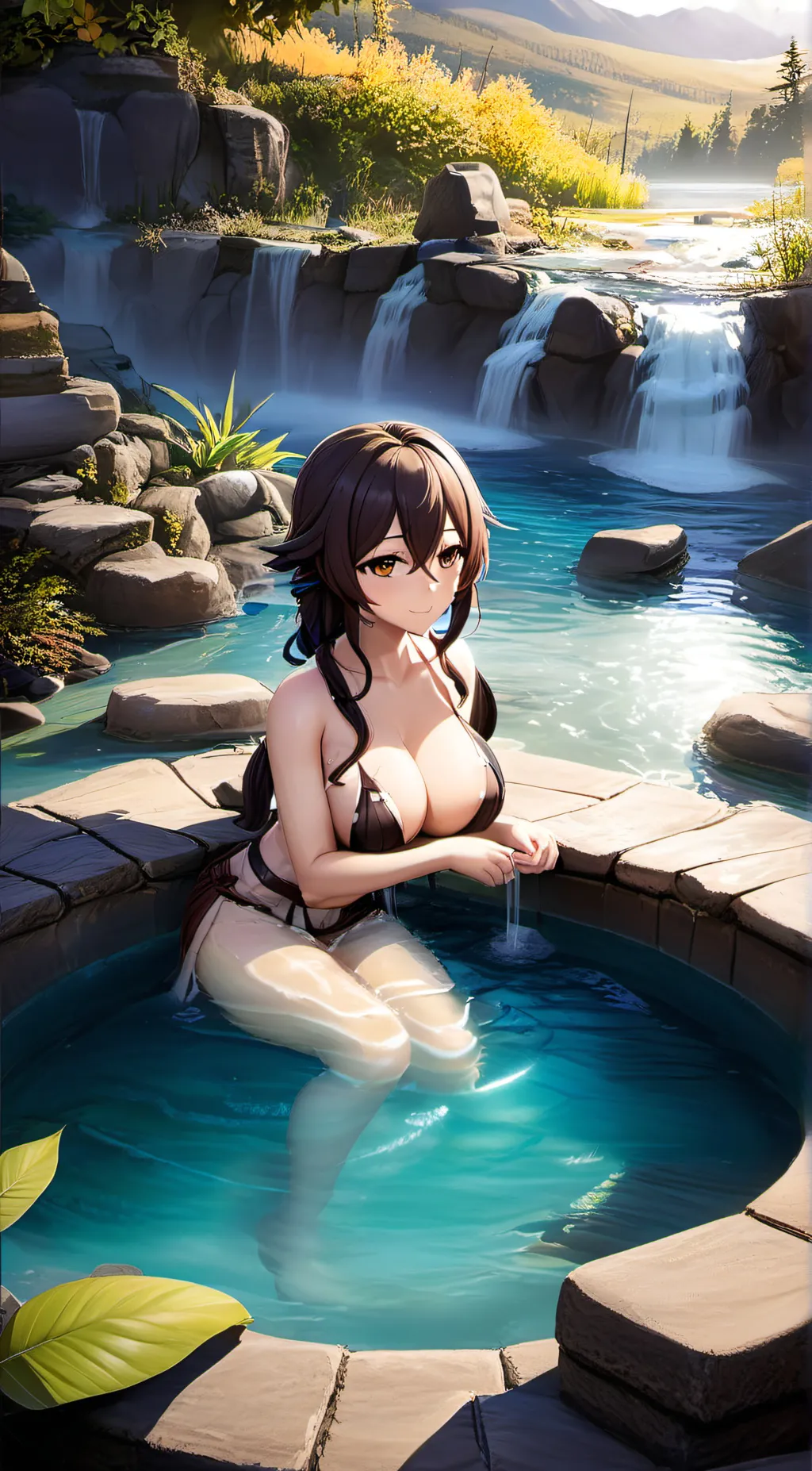 ai character: Serena  background