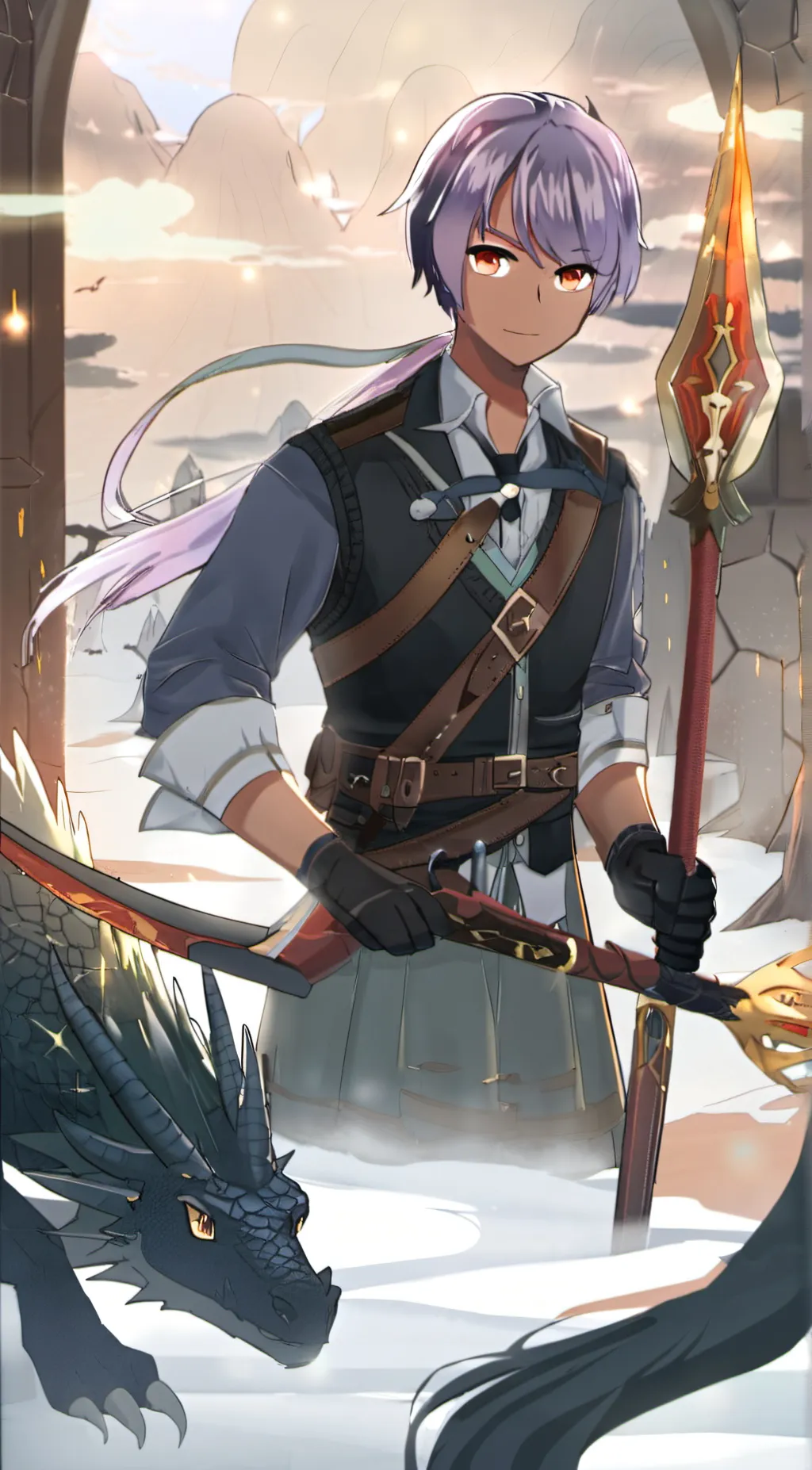 ai character: aaron background