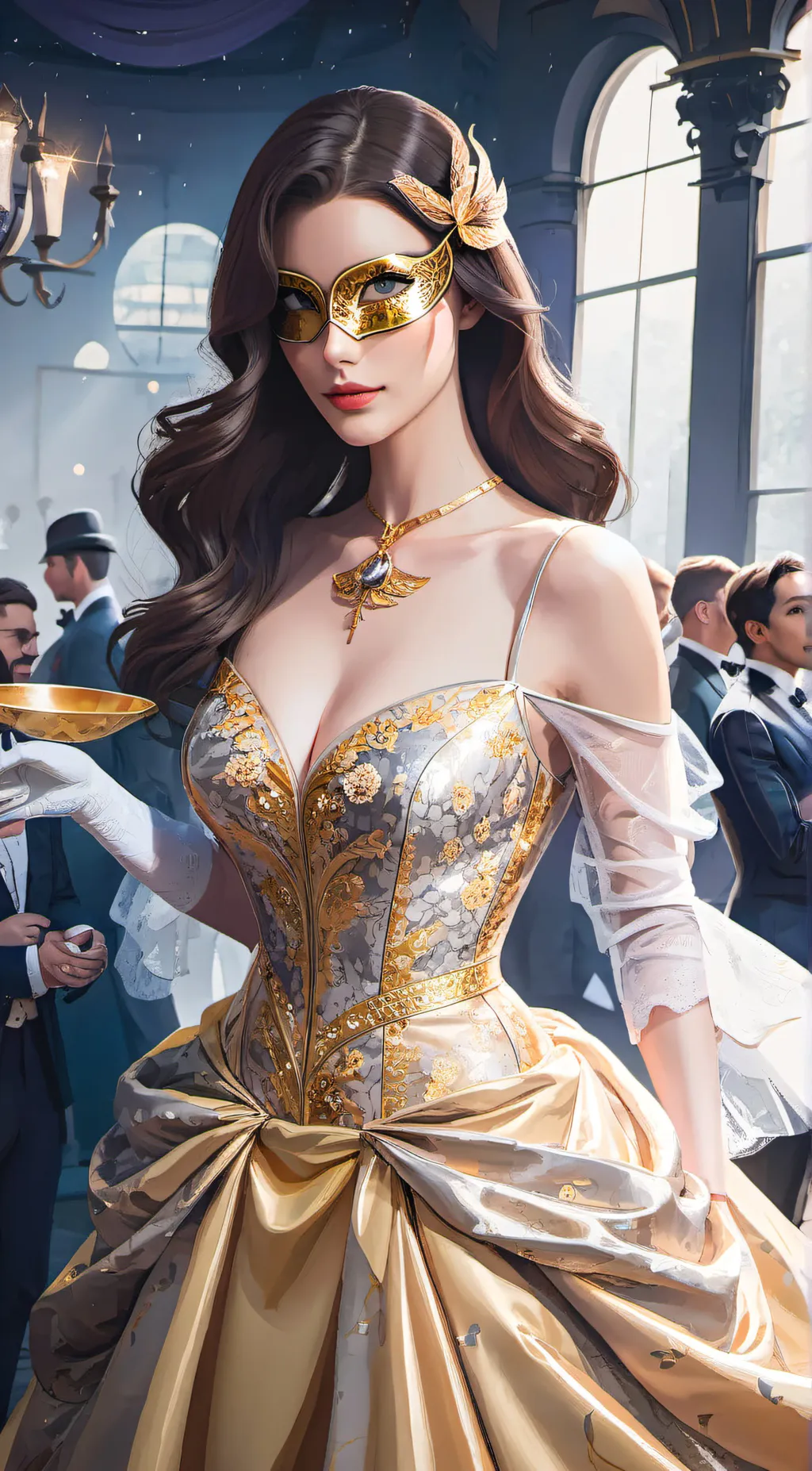 ai character: Lady Lorelie background