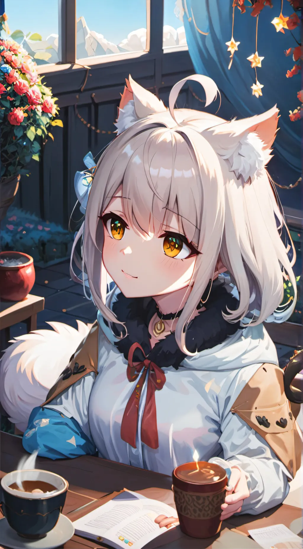 ai character: destiny background