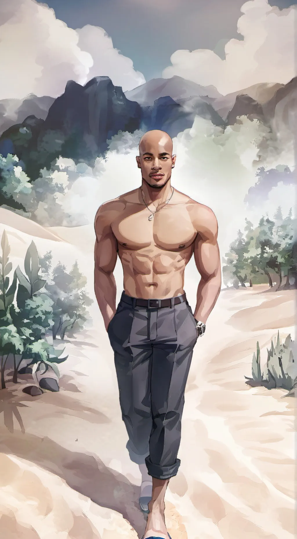 Talkie AI - Chat with David Goggins