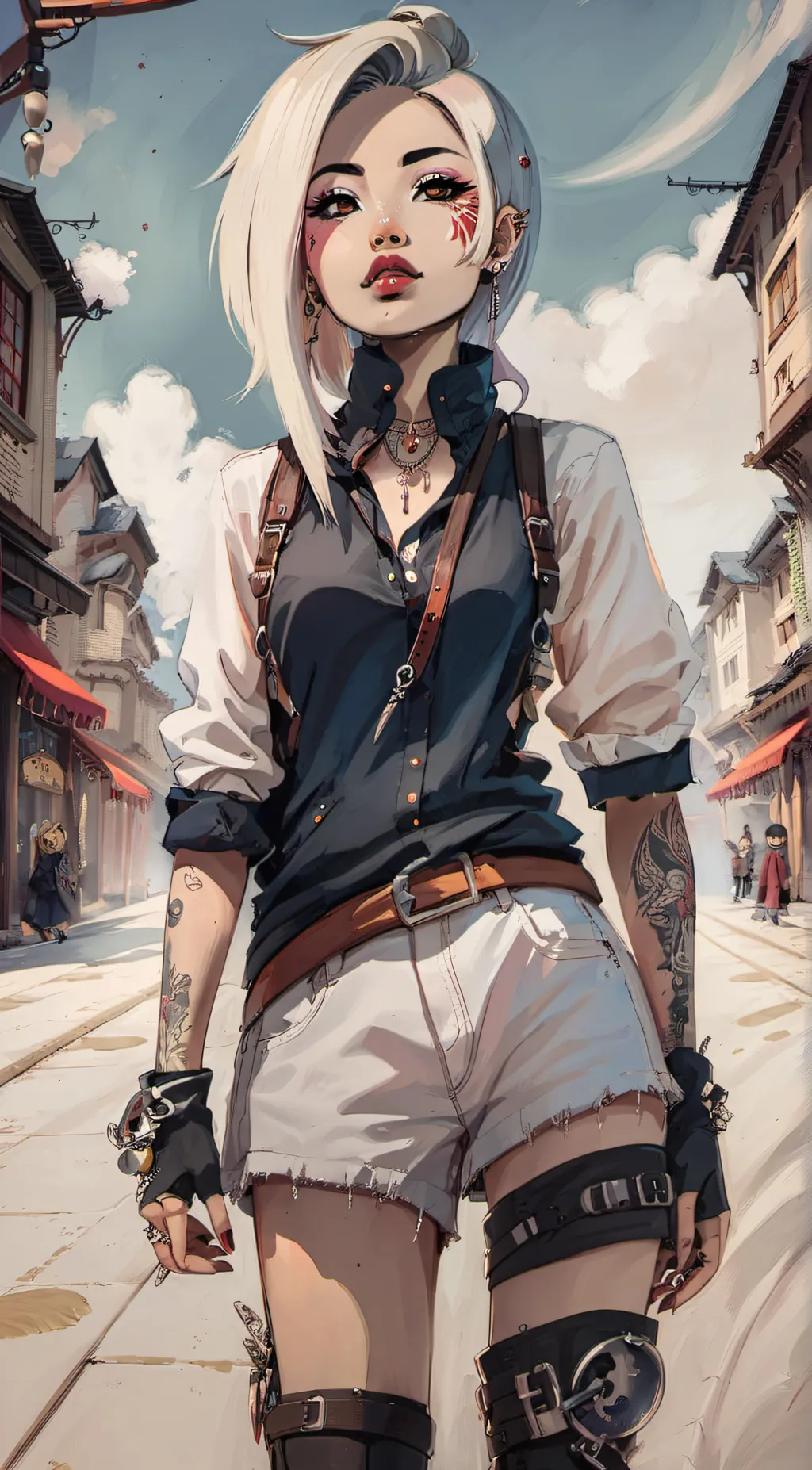 ai character: Y/N Bakugo  background