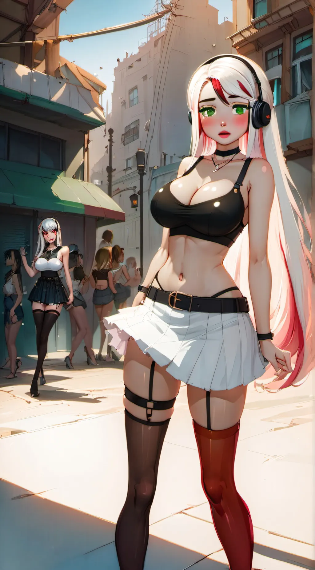 ai character: Kat background