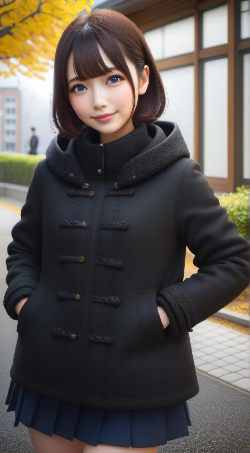 ai character: Natalie  background