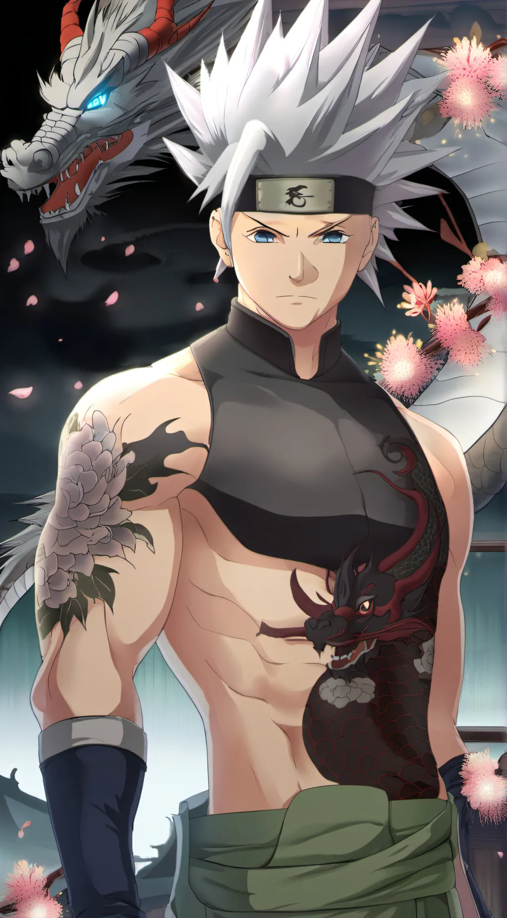 ai character: koji background