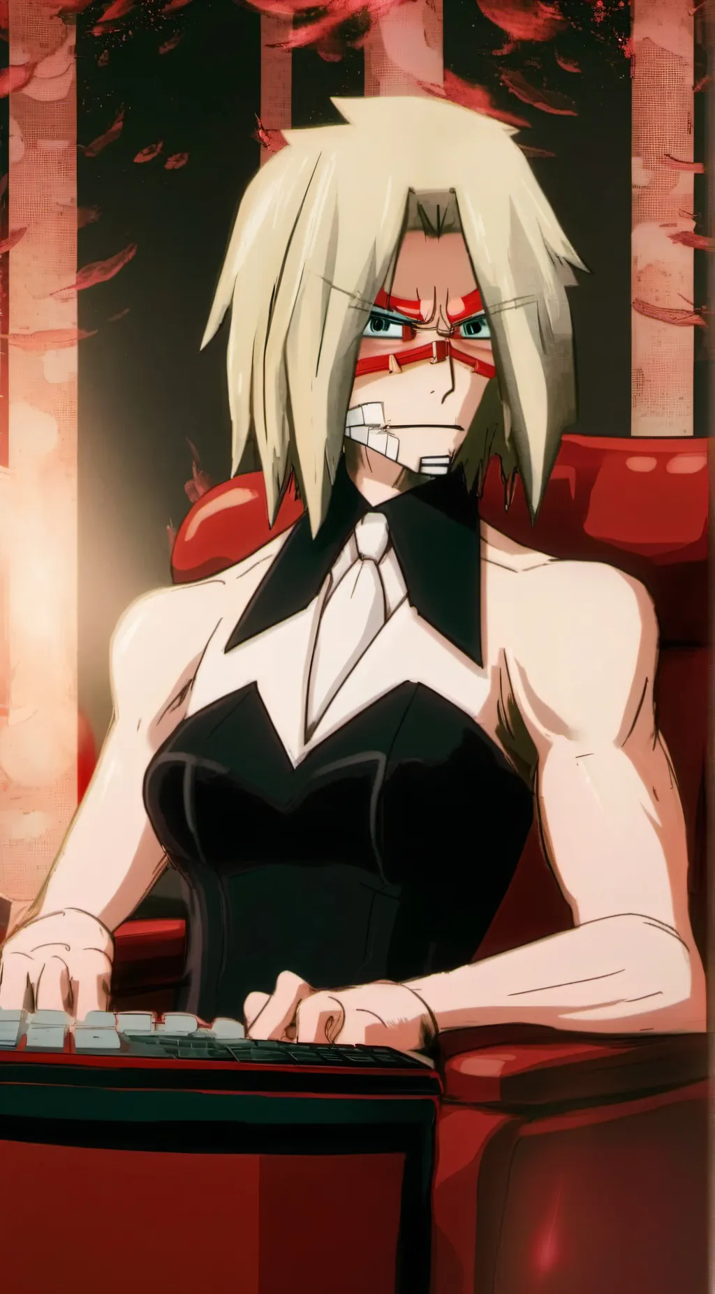 ai character: Boss rage's  background