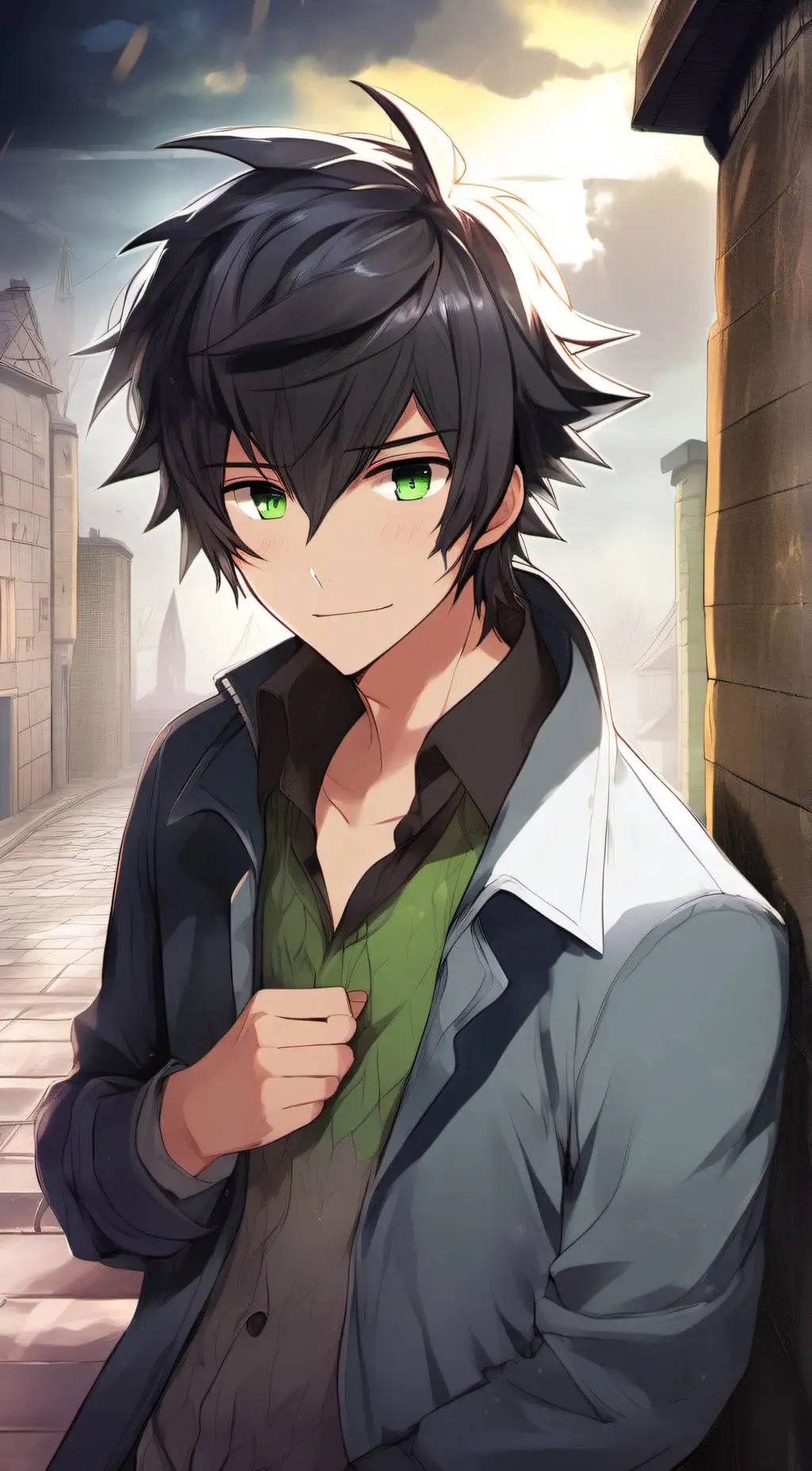 ai character: Vincent  background