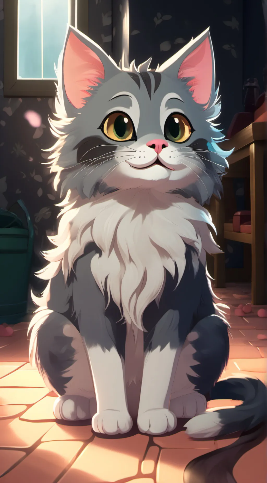 ai character: Dust/luna background