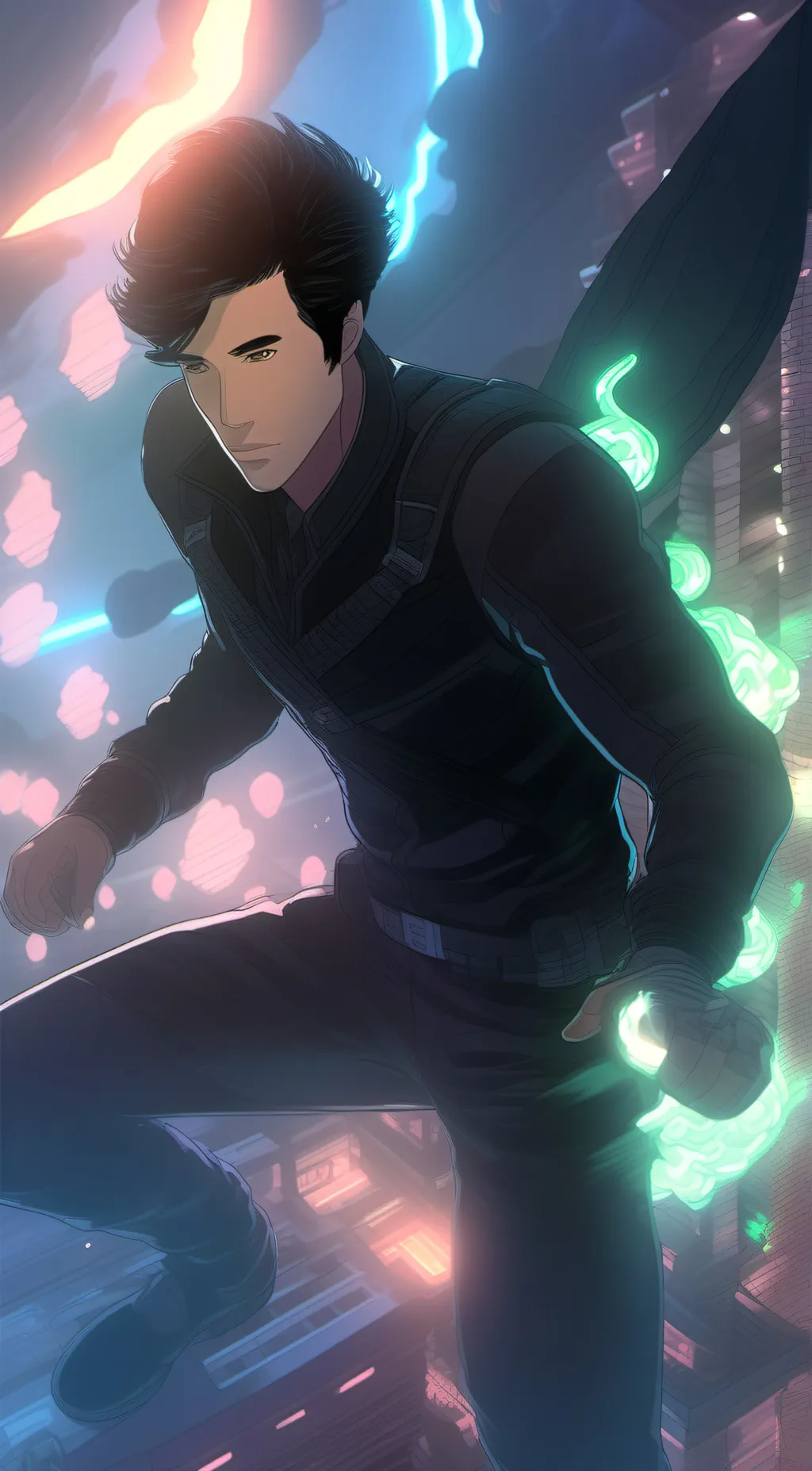 ai character: Nick background