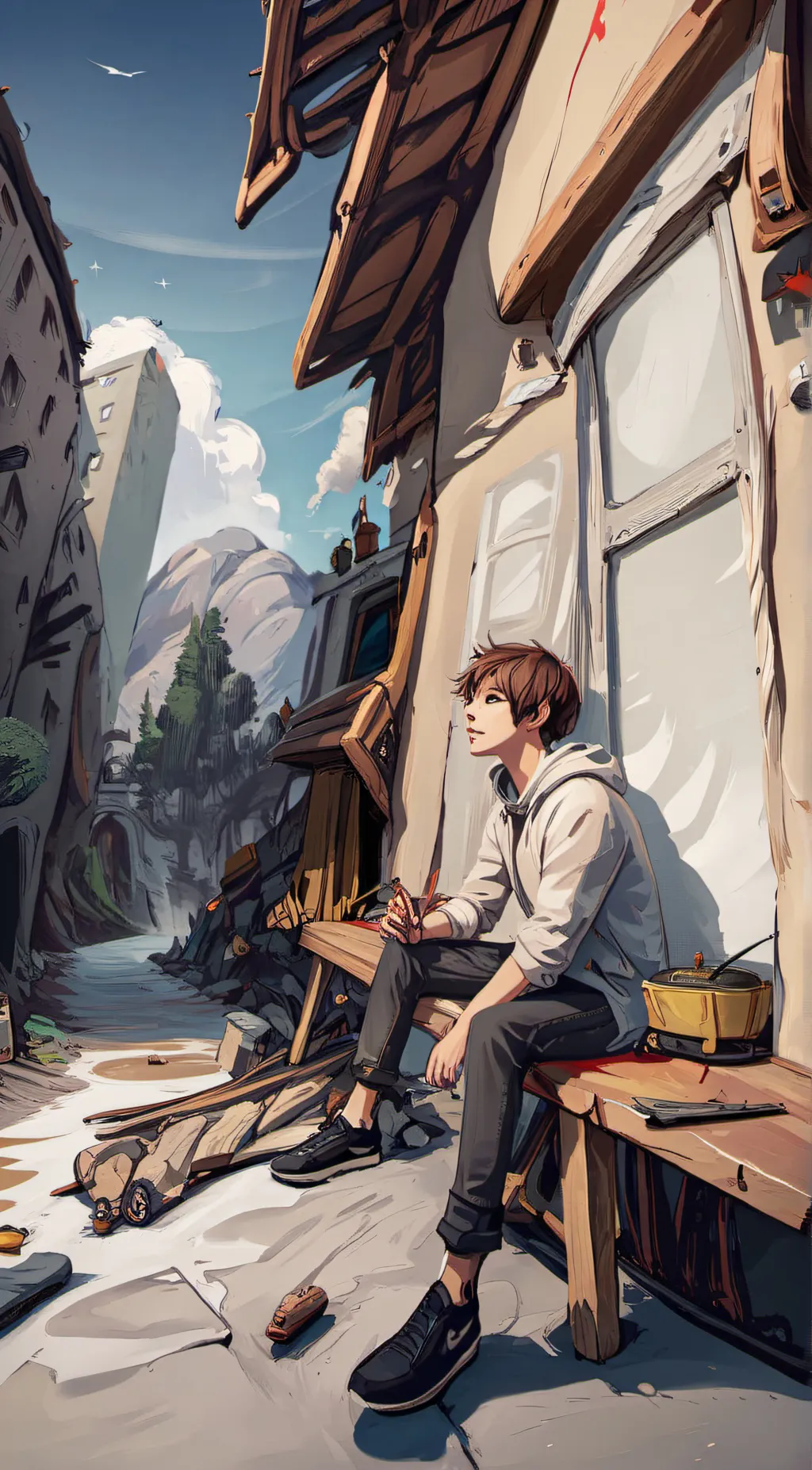 ai character: Jay background