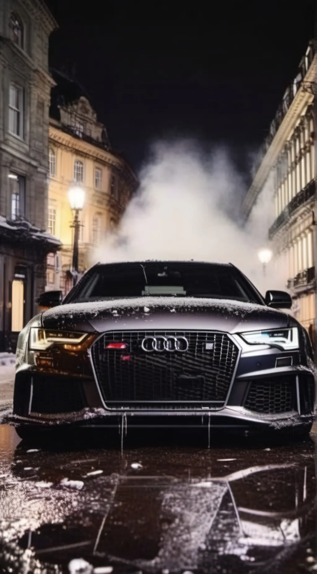 ai character: Audi RS6 Crash background