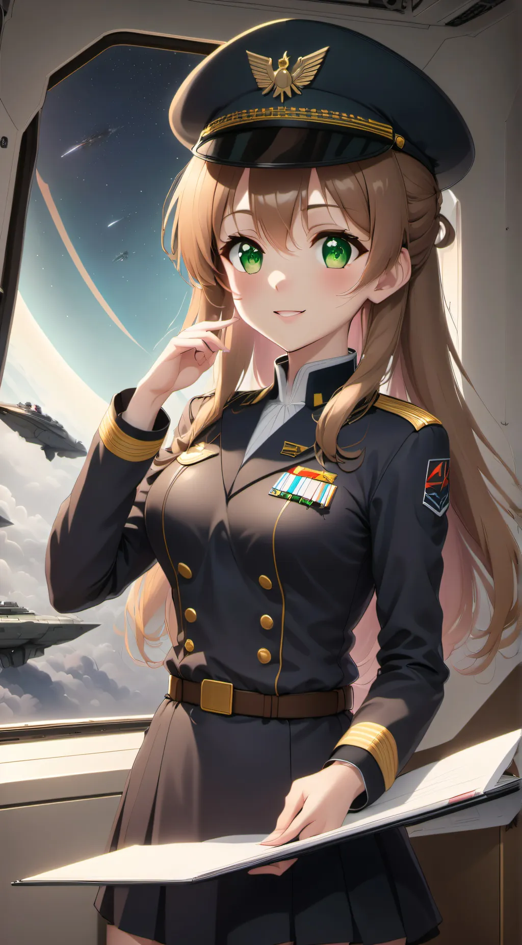 ai character: Mona Sparks background