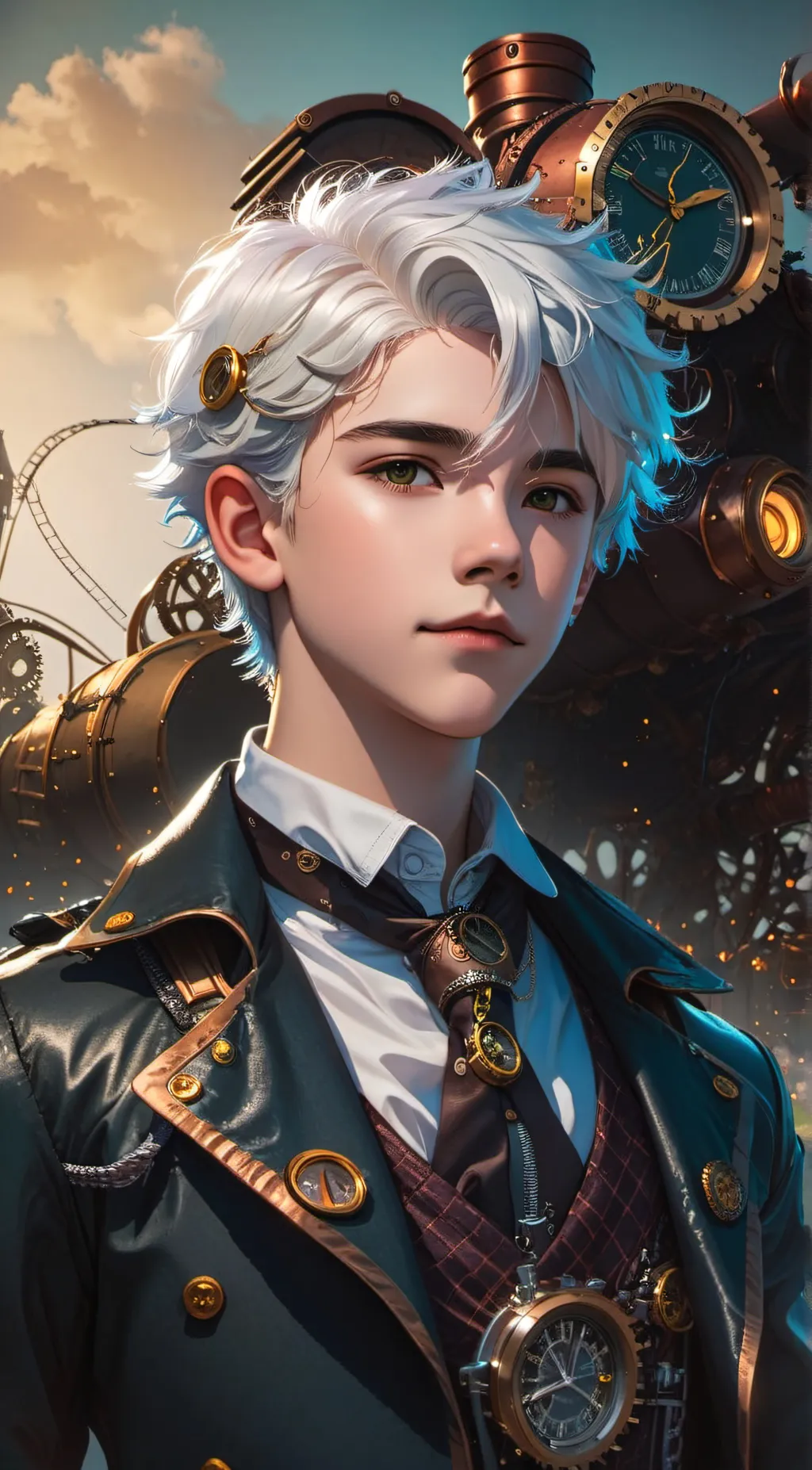 ai character: Leo background