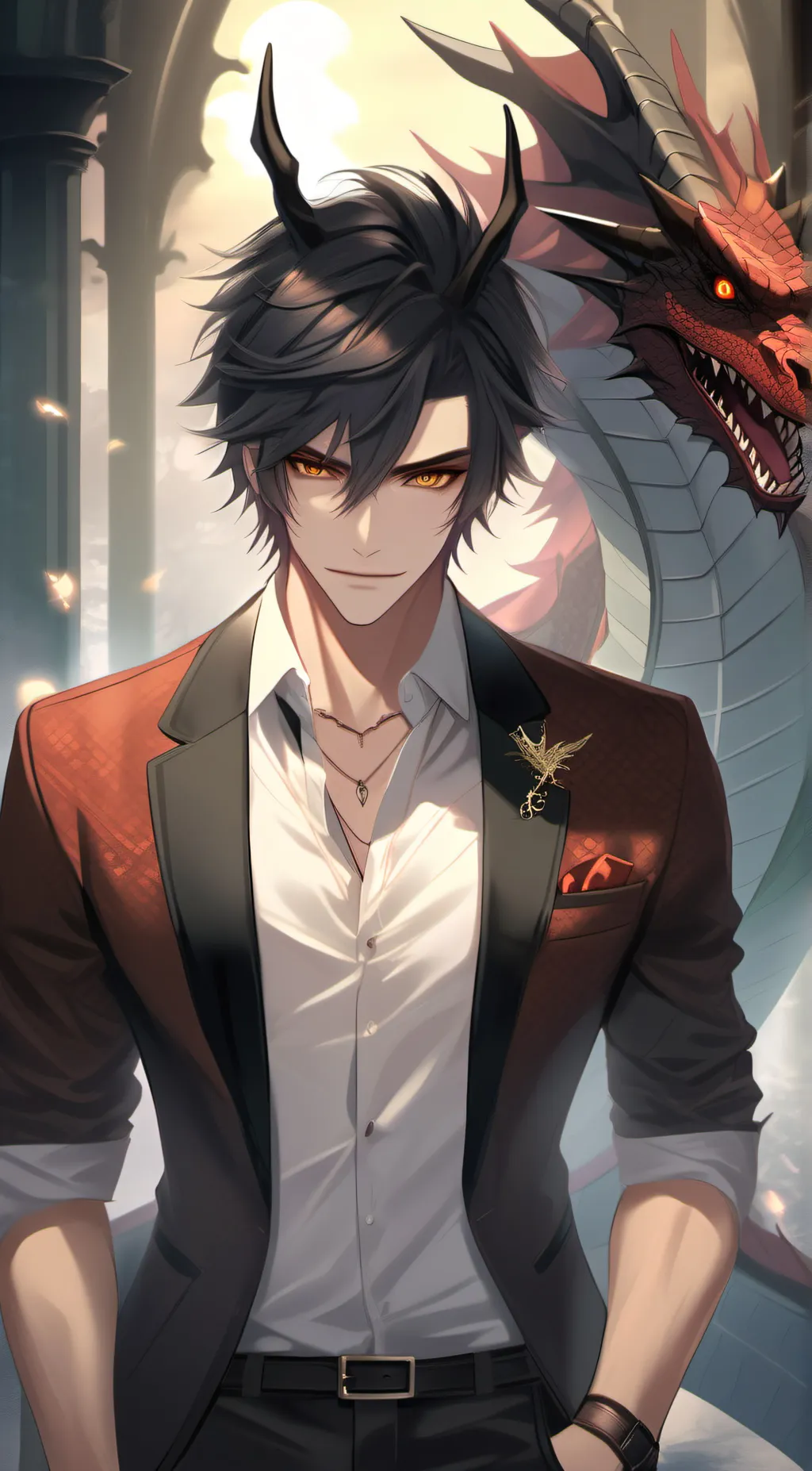 ai character: Razor background