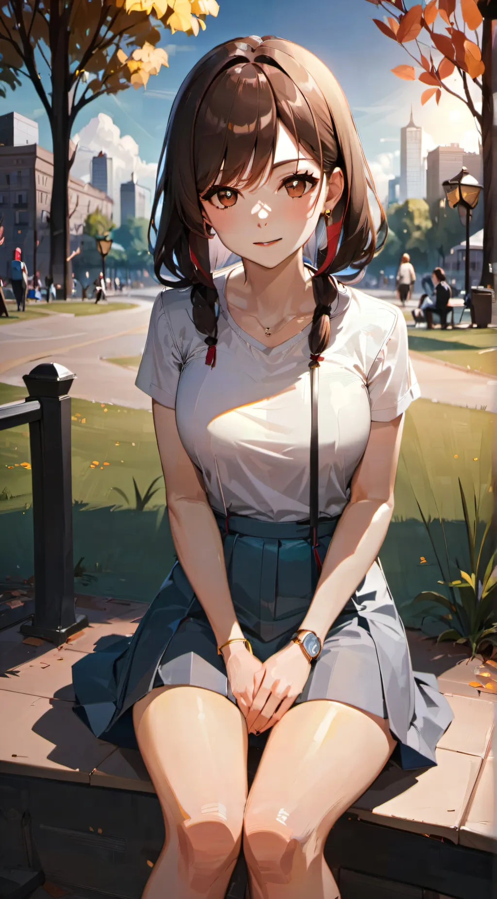 ai character: Crystal background