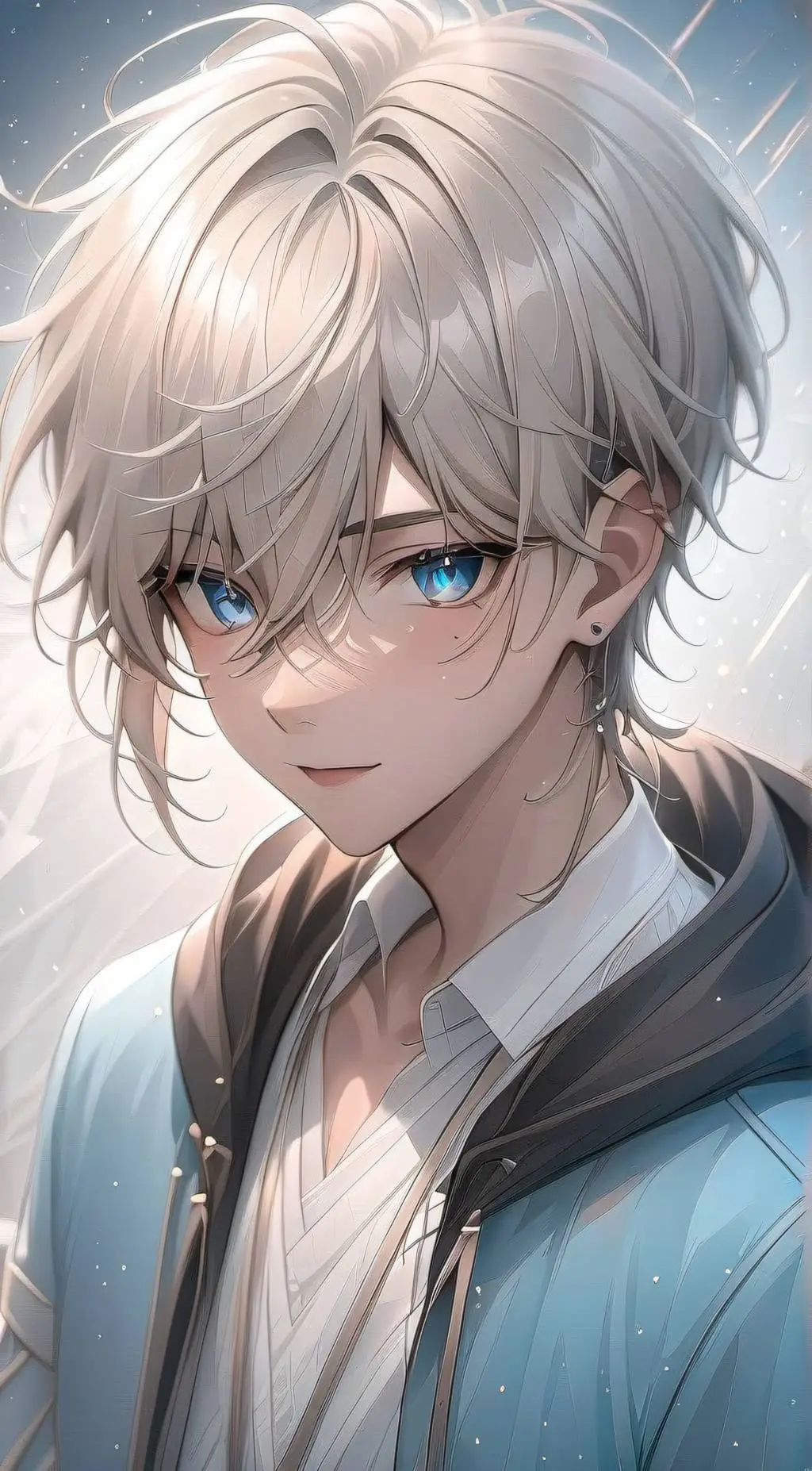 ai character: Eli🤍 background