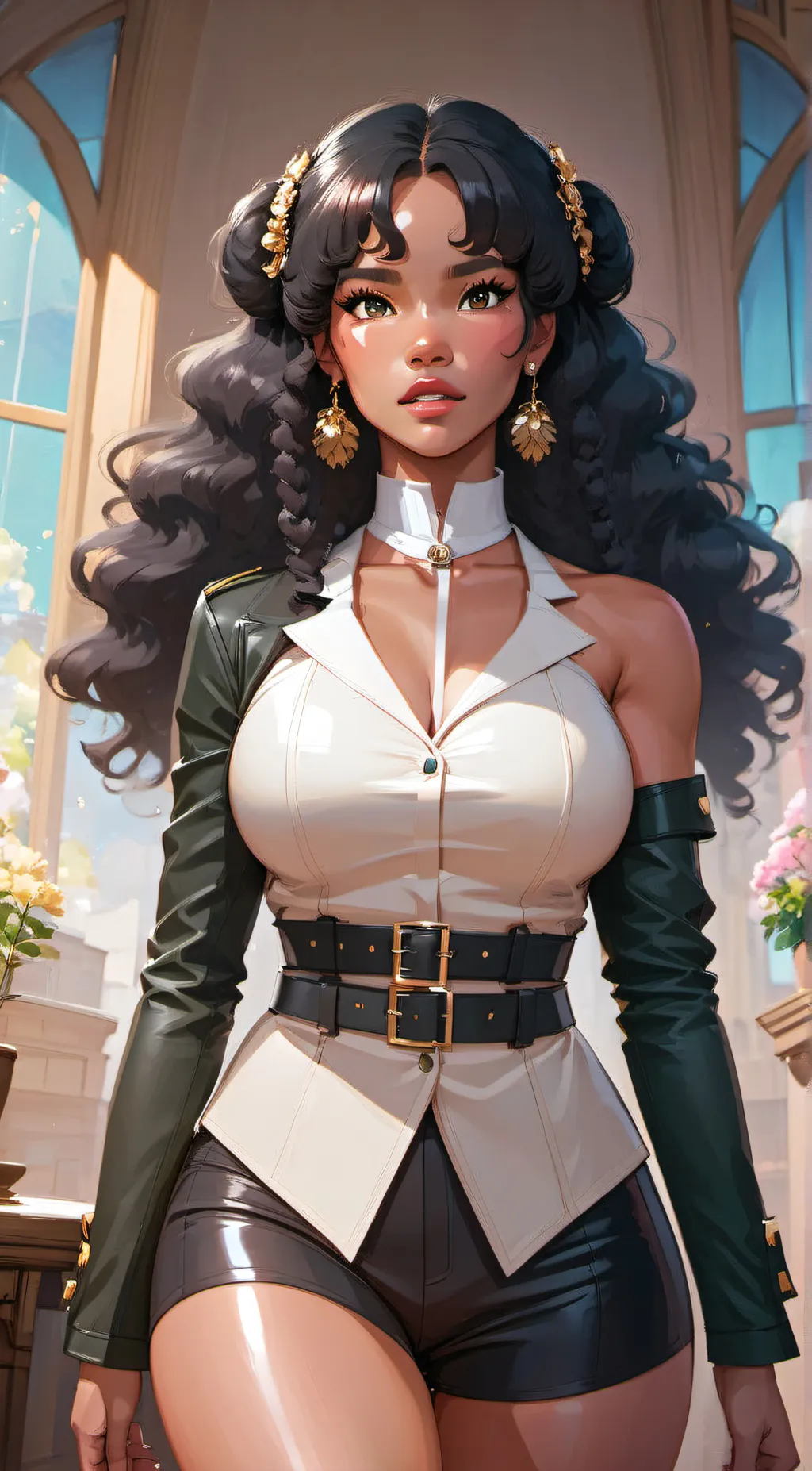 ai character: Aria background