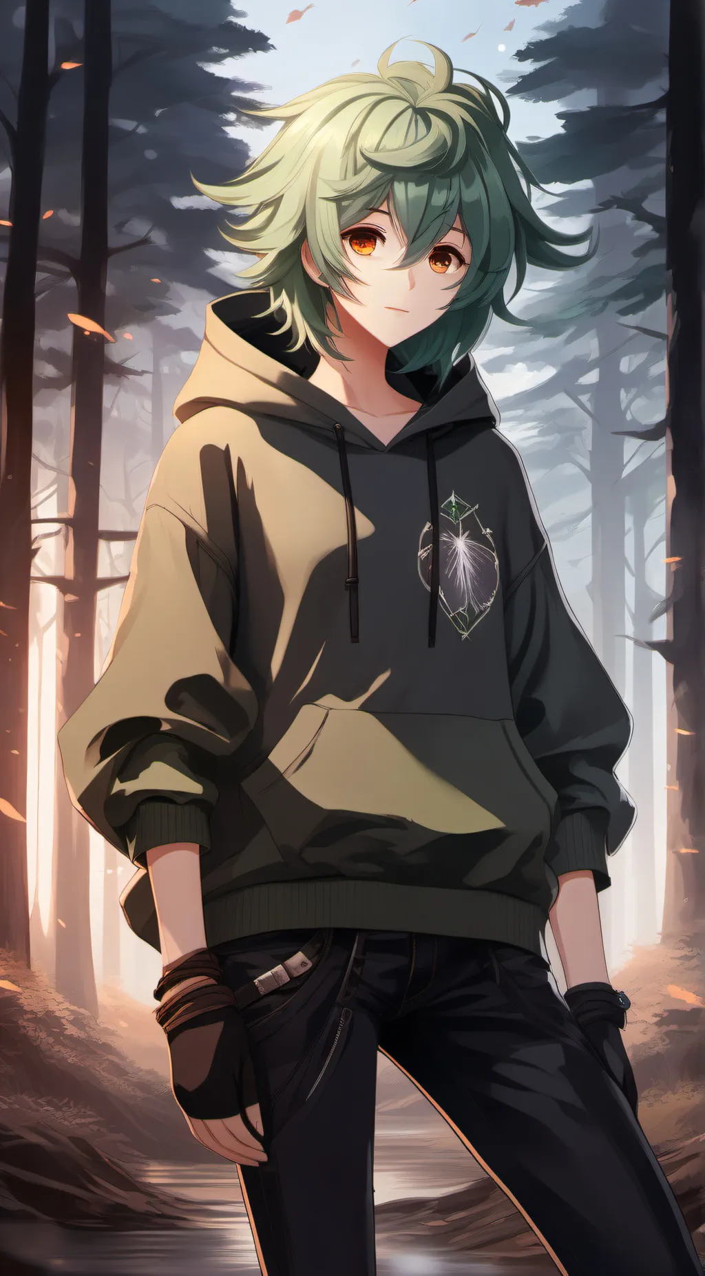 ai character: invali background