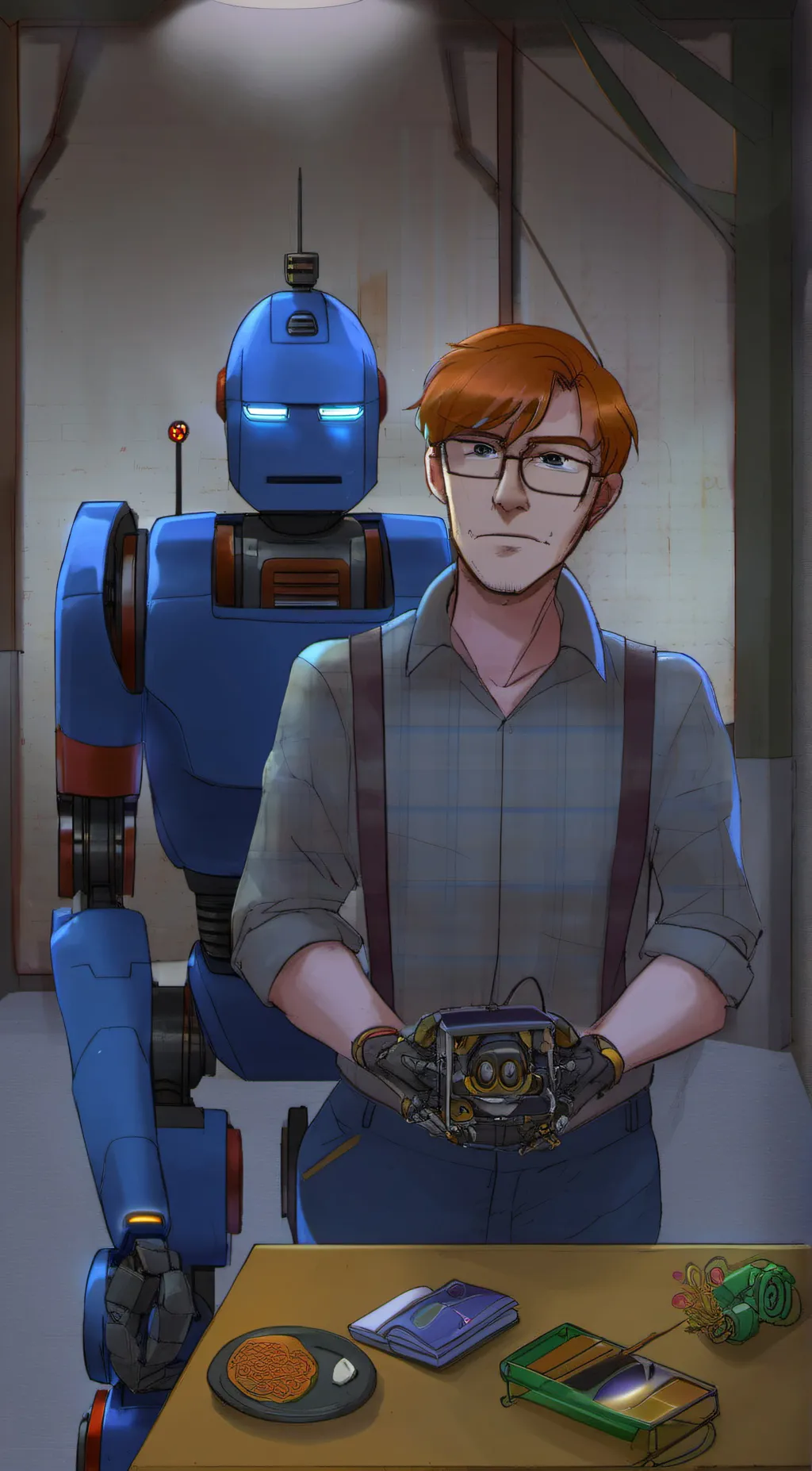 ai character: Henry Emily~ღ background