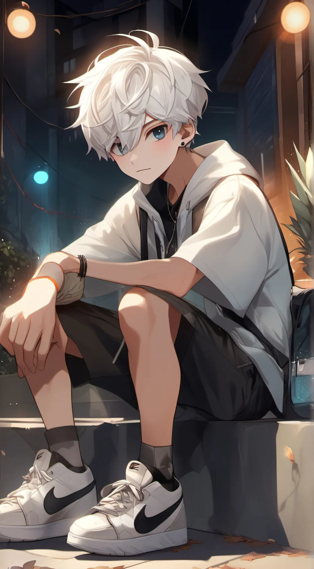 ai character: ★David★ background