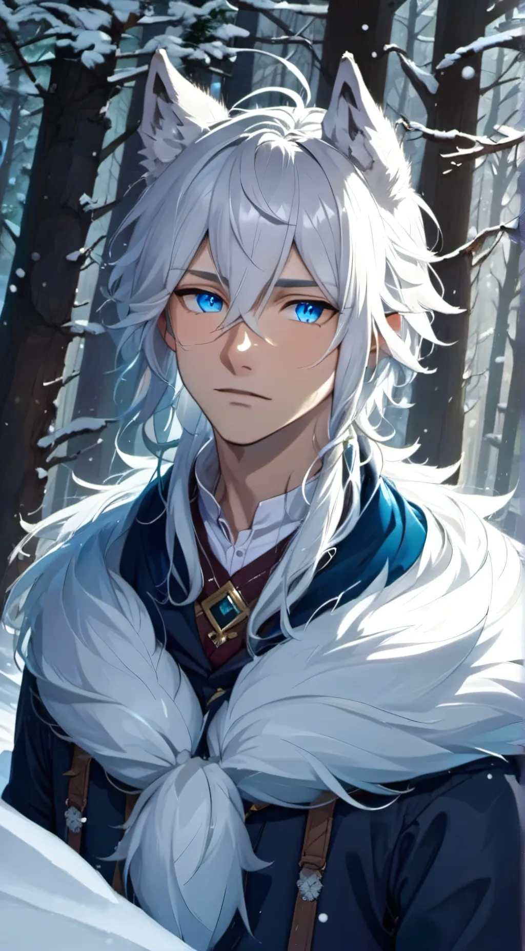 ai character: Ayaz  background