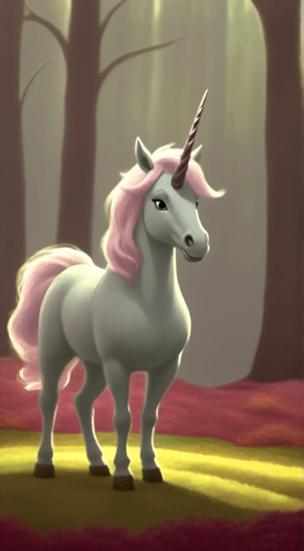 ai character: Unicorn background
