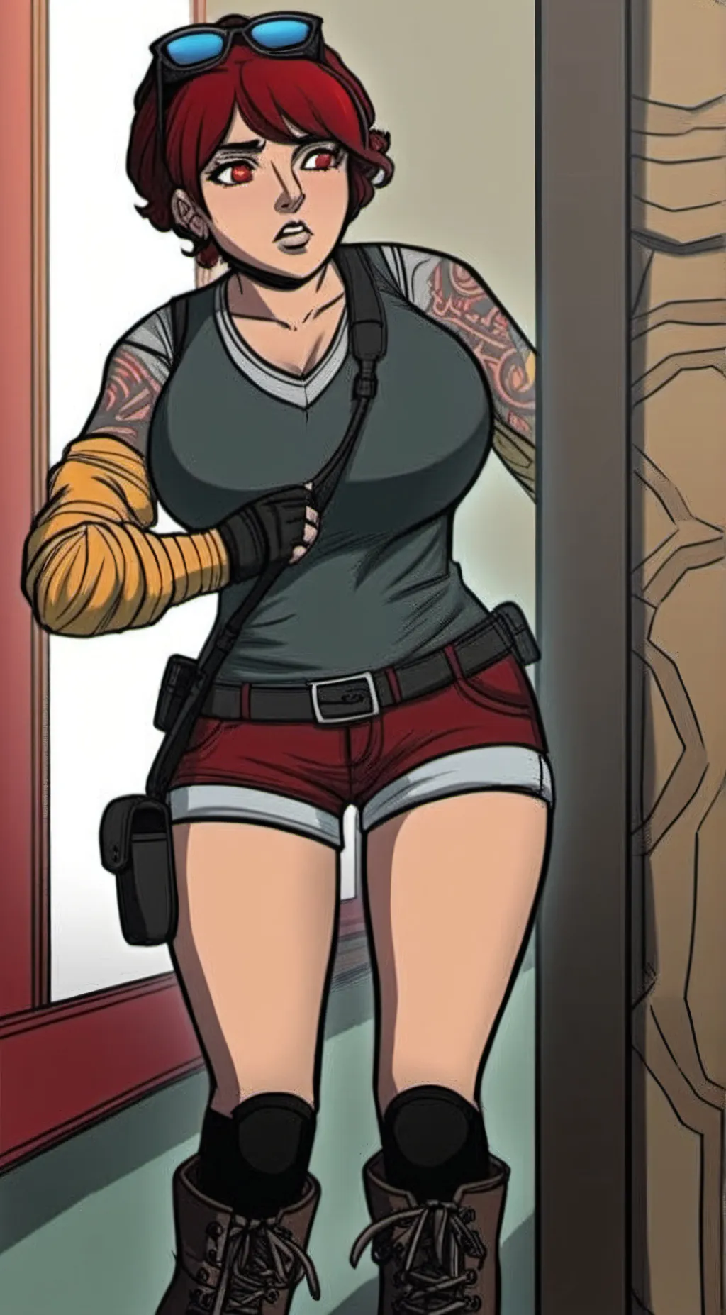 ai character: Rex {Gunner} Lee background